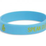 Charity event Blue Silicon Wristbands