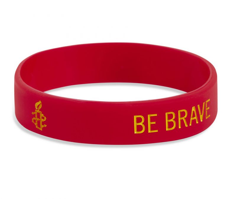 Charity event Red Silicon Wristbands